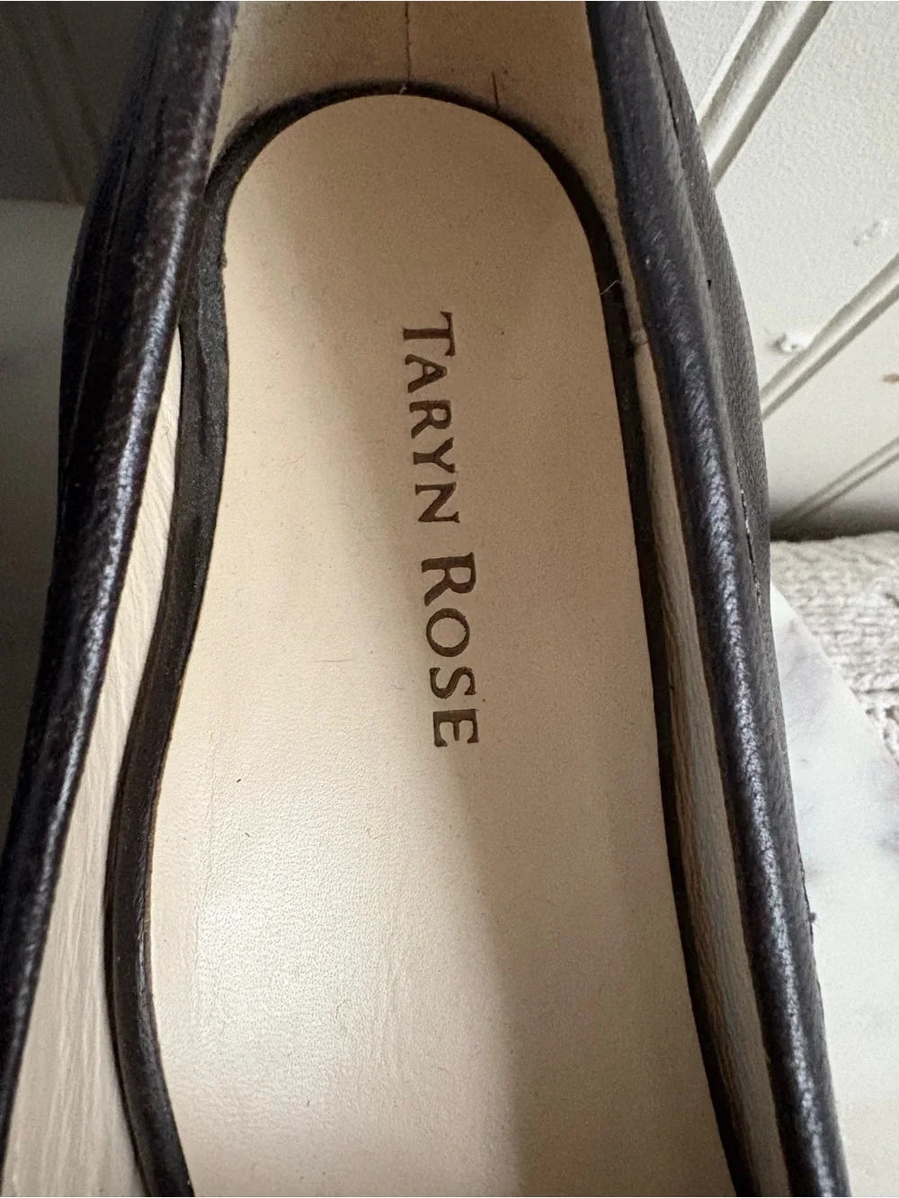 Taryn Rose Horsebit Wedge Loafers Women’s 8.5 Brown Leather Business Casual Prep